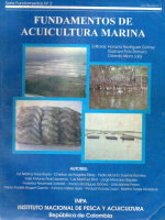 Fundamentos de Acuicultura Marina