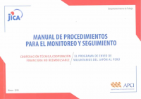 Manual de procedimientos para el monitoreo y seguimiento