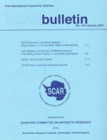 SCAR Bulletin Boletín del SCAR