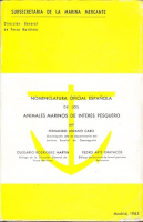 Nomenclatura Oficial Española de los Animales Marinos de Interes Pesquero