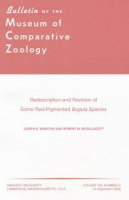 Bulletin of the Museum of Comparative Zoology
