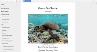 Recovery Plan for U.S. Pacific Populations of the Green Turtle (Chelonia mydas)