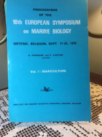 Proceedings of the 10º European Symposium on Marine Biology