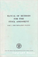 Manual of Methods for Fish Stock Assessment