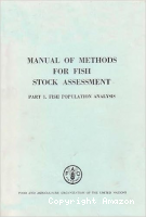 Manual of Methods for Fish Stock Assessment